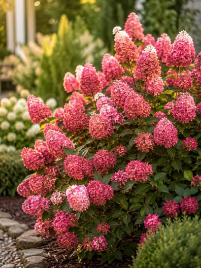 Hortensia paniculata "Redlight" ®