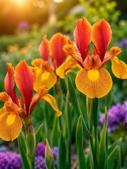 Iris hollandica "Lion King"