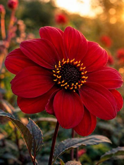 Dahlia "Bishop of Auckland"