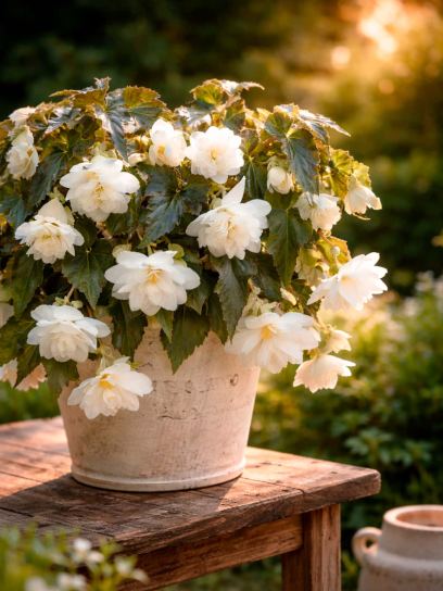 Begonia "Illumination White"