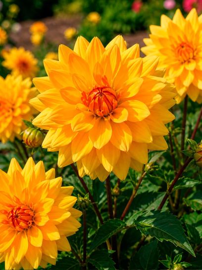 Dahlia "Karma Gold"