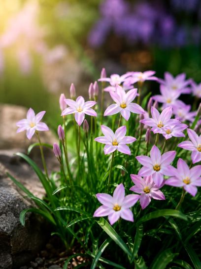 Ipheion uniflorum "Charlotte Bishop"