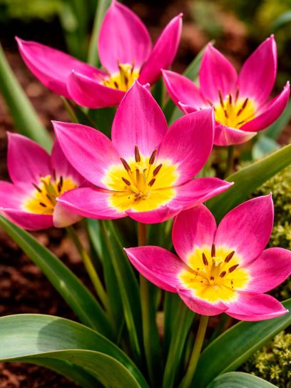Tulipa humilis "Eastern Star"