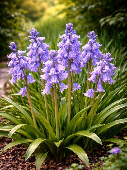 Hyacinthoides hispanica "Excelsior"