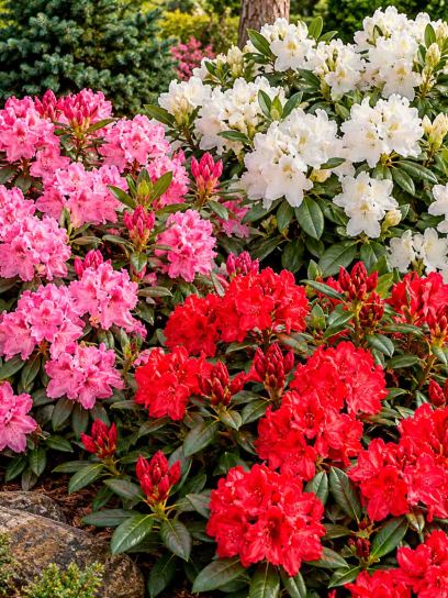 Rhododendron Flower Garden Collection – 3 Plants