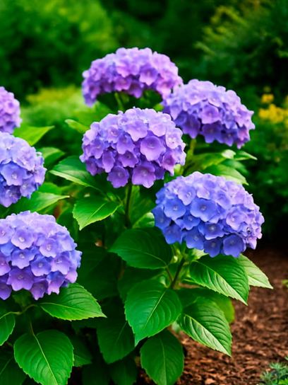 Hydrangea macrophylla "Bodensee"