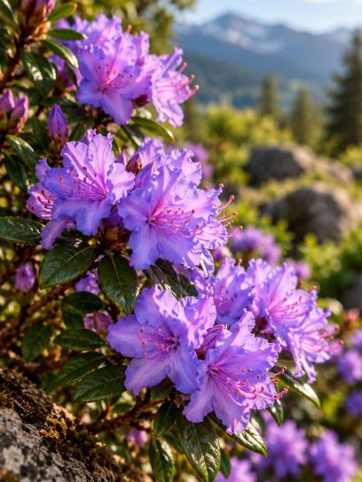 Rhododendron ‘Blue Tit’
