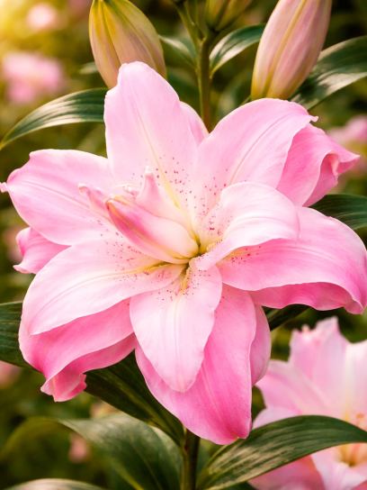 Lilium "Lotus Queen"
