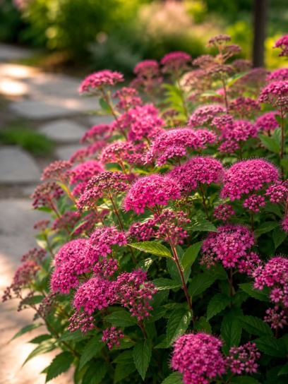 Spiraea bumalda "Anthony Waterer"
