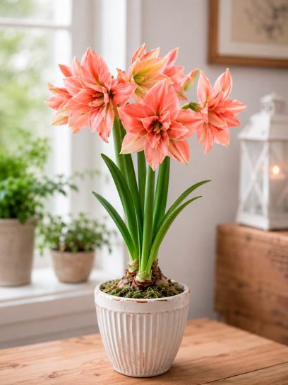 Hippeastrum "Flamingo Amadeus"