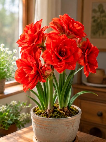 Hippeastrum "Cherry Nymph"