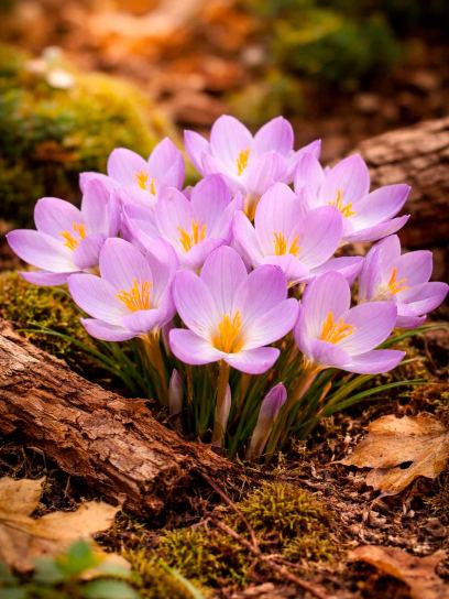 Crocus speciosus "Cassiope"