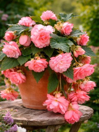 Begonia "Cascade Florence"