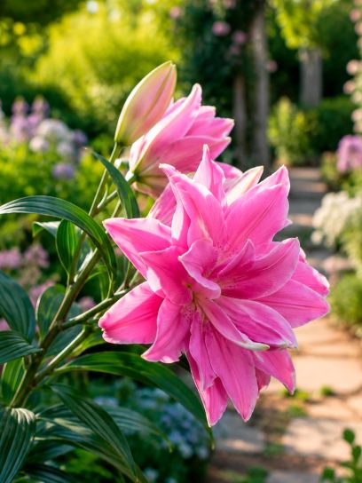 Lilium "Lotus Wonder"