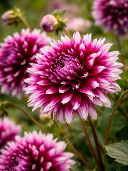 Dahlia "Alauna Clair-Obscur"