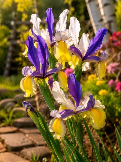 Iris hollandica -Mysterious Rainbow Mix-