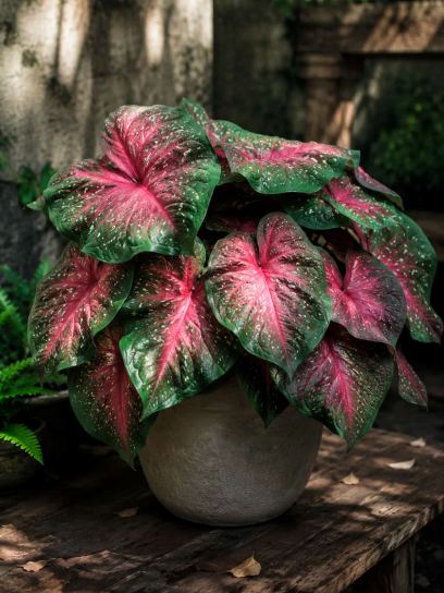 Caladium "Candidum Sr."